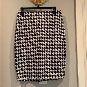 Express houndstooth pencil skirt